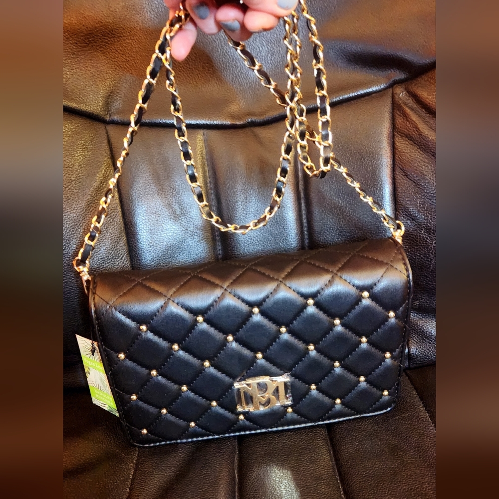 Badgley Mischka Diamond Quilt Crossbody Bag - NWT - Picture 4 of 16